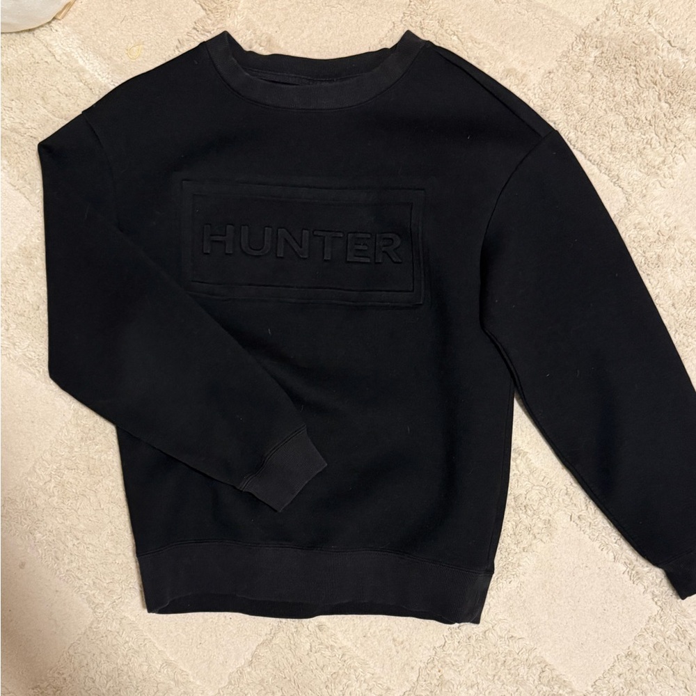 Hunter Black Crewneck Sweater